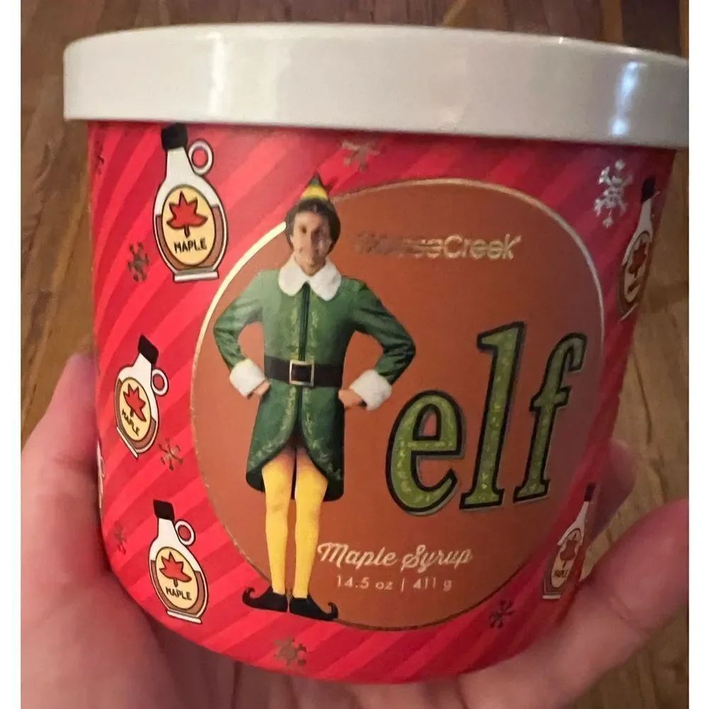 Goose Creek Limited Edition ELF 3 Wick Candle Maple Syrup